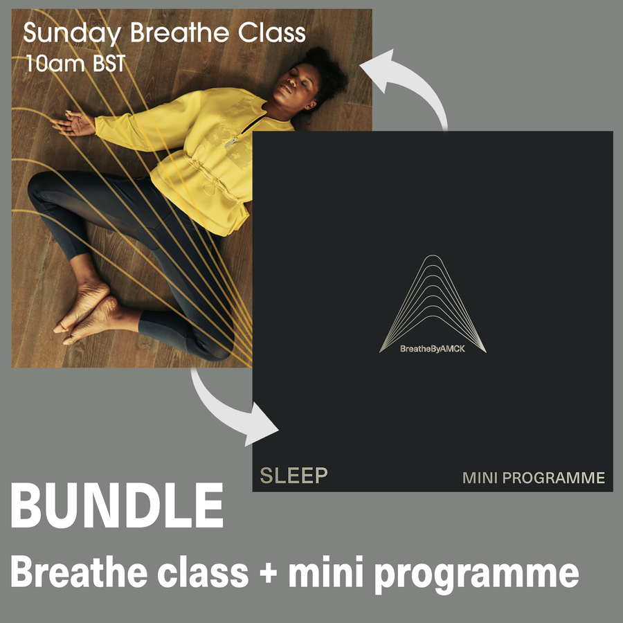 Sunday Breathe Class x4 + Sleep Mini Programme BUNDLE!